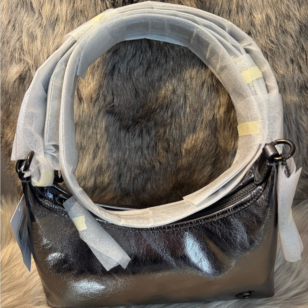 Coach Juliette 25 Metallic Shoulder Bag - Picture 2 of 12